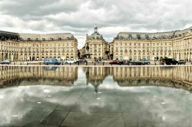 Vue du centre-ville de Bordeaux