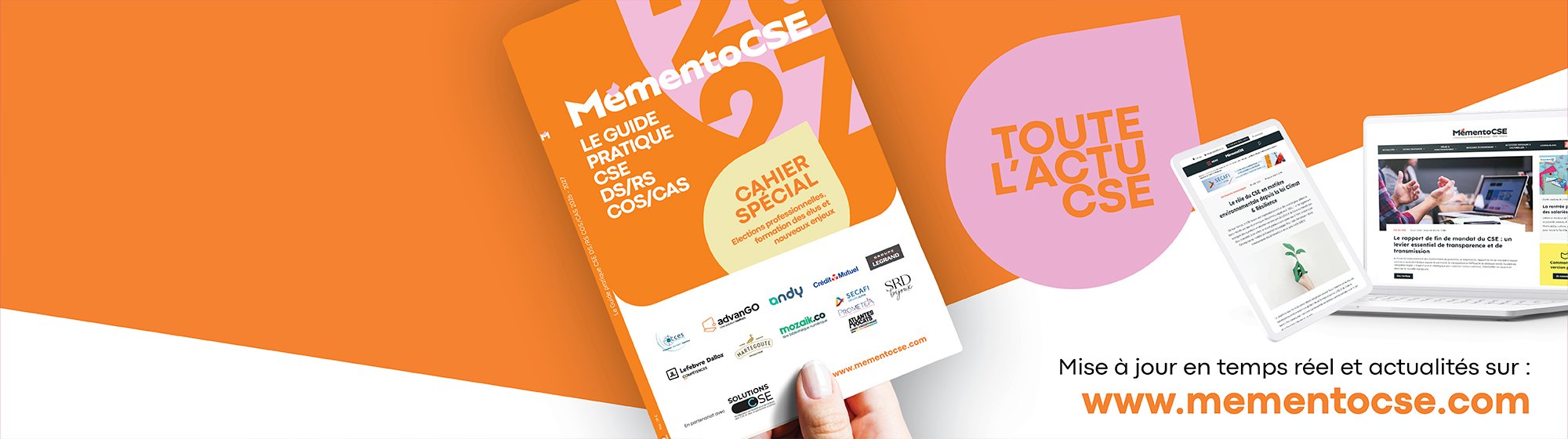 Guide pratique MementoCSE et articles d’actualité sur le fonctionnement et la vie des CSE