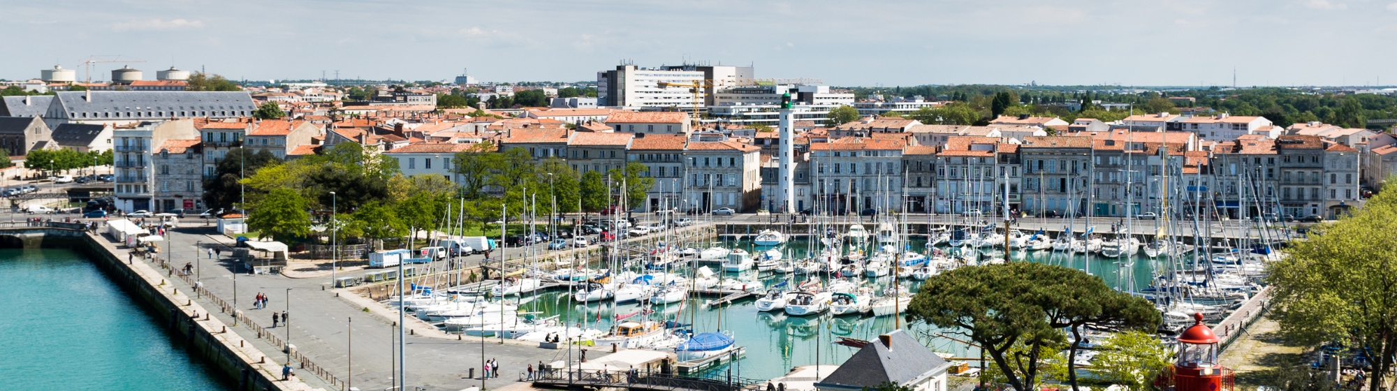 Vue du port de La Rochelle