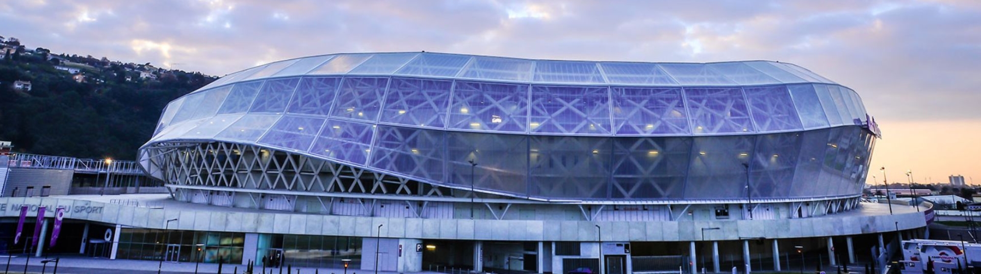 Extérieur du stade de Nice