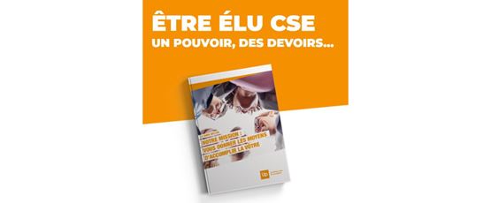 Infographie à propos d'être élu CSE