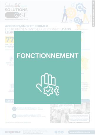 Les secteurs d'activité des CSE - Fonctionnement