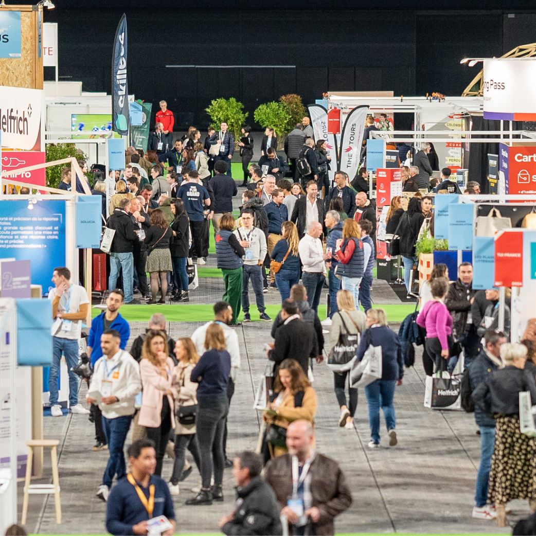 Allée du salon SolutionsCSE Paris La Défense Arena - 2023